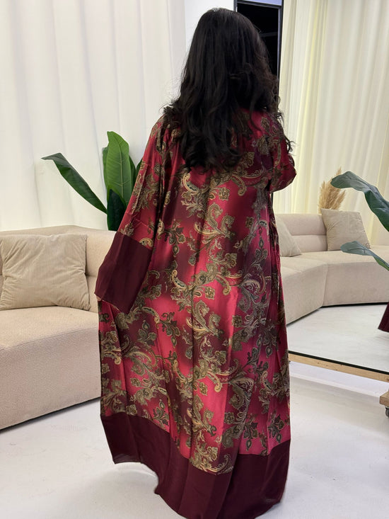 Zahra - Maroon/Pink