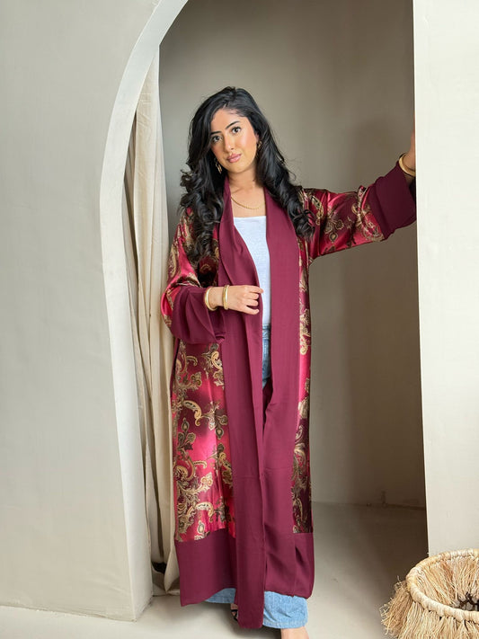 Zahra - Maroon/Pink